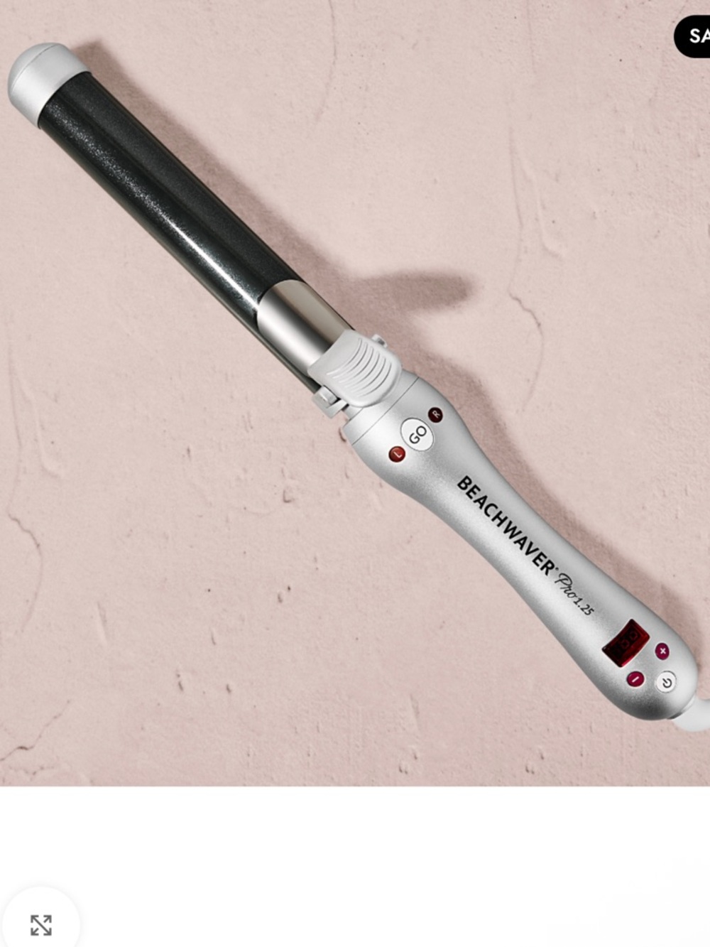 The Beachwaver Pro Series 1.25 inch Rotating Curling Iron